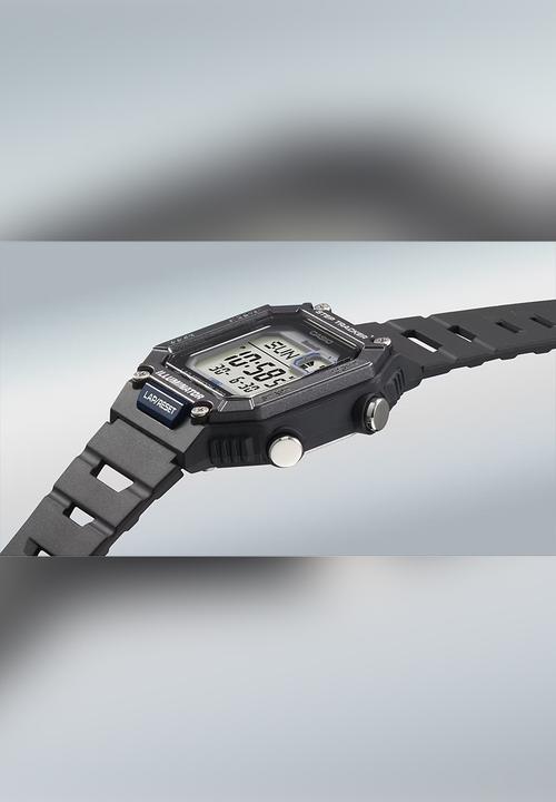 Casio - Digital World Time Bluetooth - Black