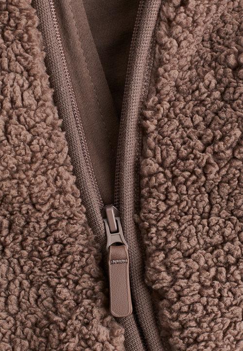 H&M - Pile pram suit with ears - brown