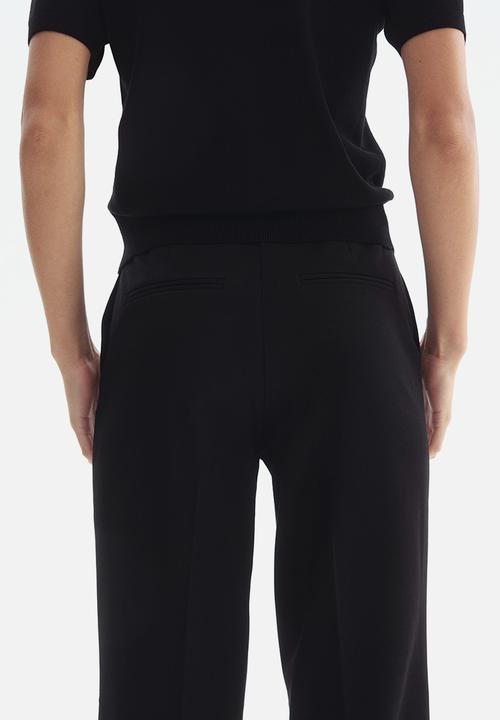 H&M - Bootcut trousers - black