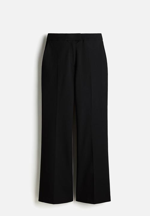 H&M - Bootcut trousers - black