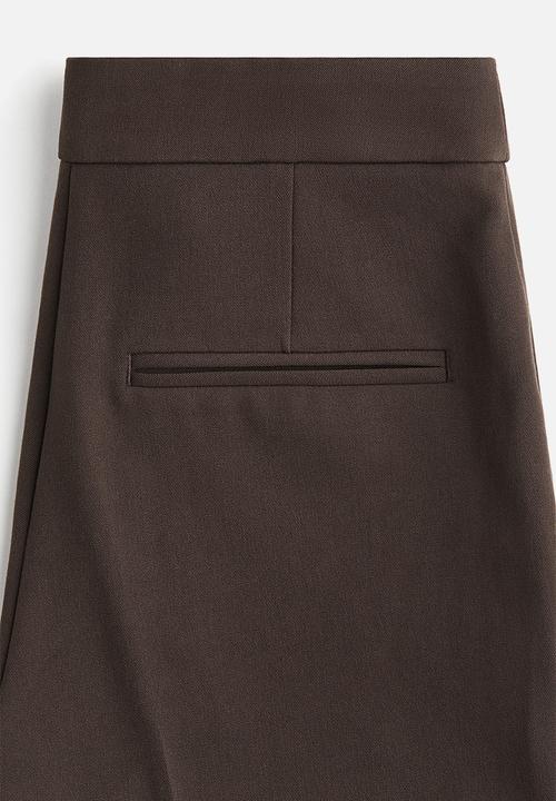 H&M - Bootcut trousers - dark brown