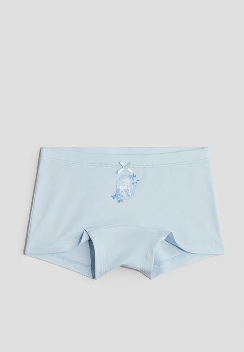 H&M - 5-Pack cotton boxer briefs - blue/frozen