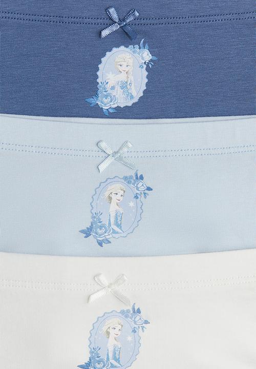 H&M - 5-Pack cotton boxer briefs - blue/frozen