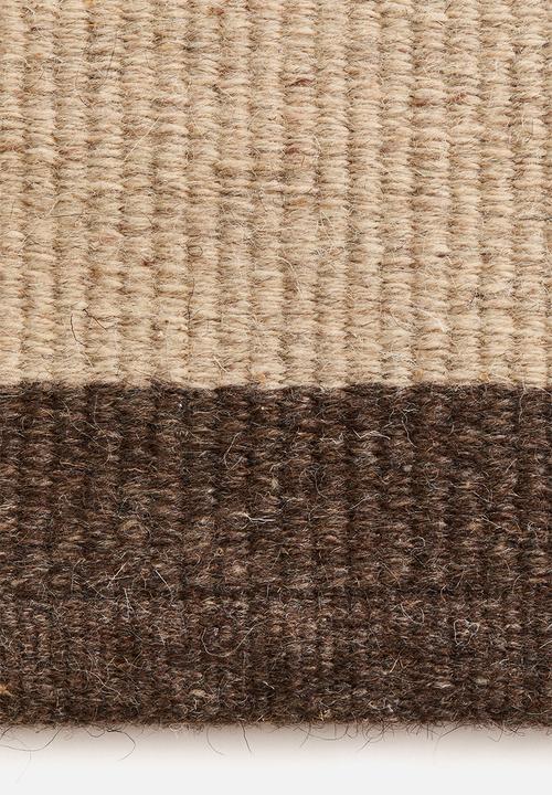 H&M - Wool-blend runner rug - beige,multi