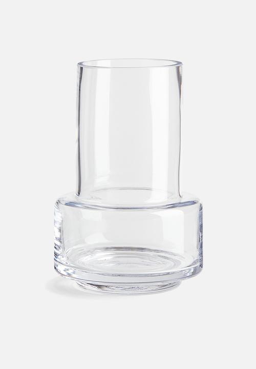 H&M - Tiered glass vase - transparent