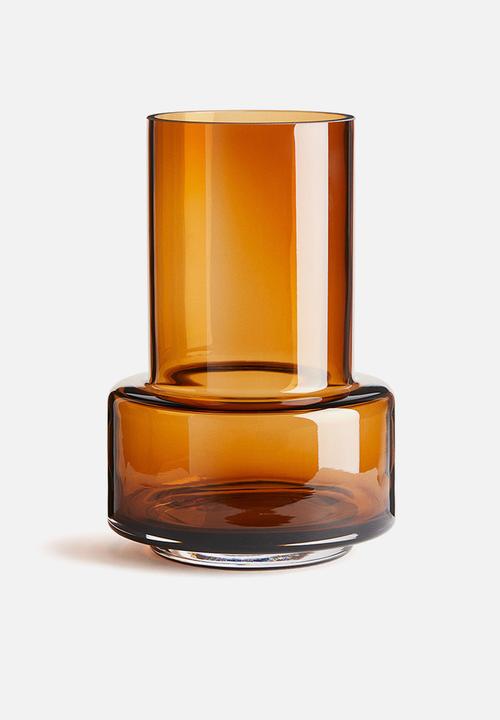 H&M - Tiered glass vase - beige