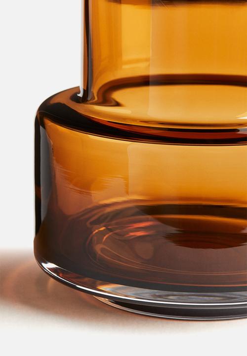 H&M - Tiered glass vase - beige