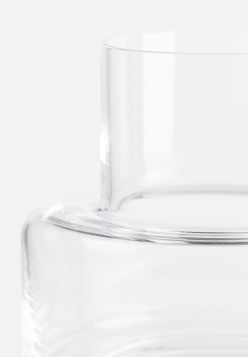 H&M - Extra-small tiered glass vase - transparent