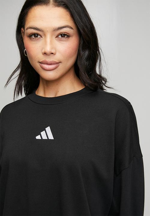 adidas Performance - W ES+ SL L/S TEE - Black