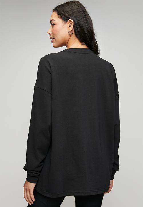 adidas Performance - W ES+ SL L/S TEE - Black