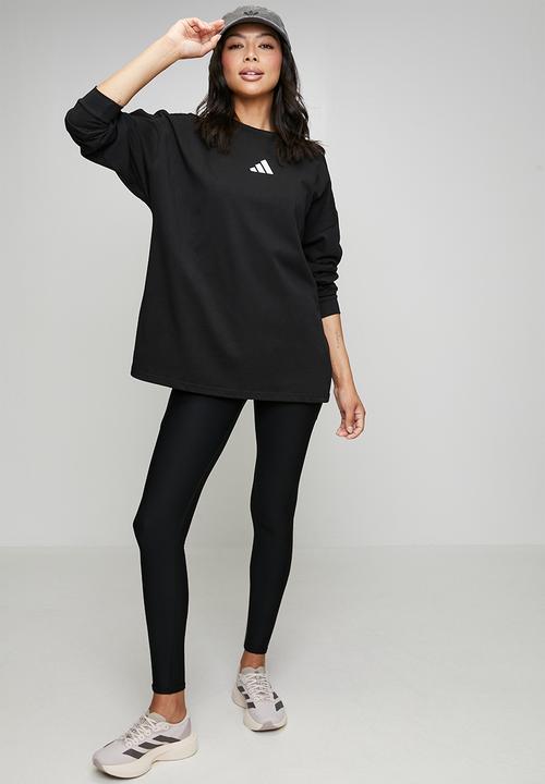 adidas Performance - W ES+ SL L/S TEE - Black