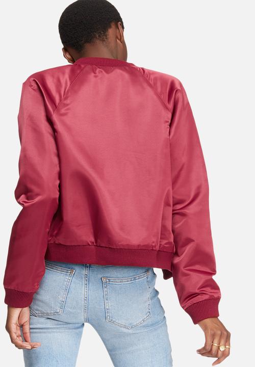 Glamorous - Satin bomber 