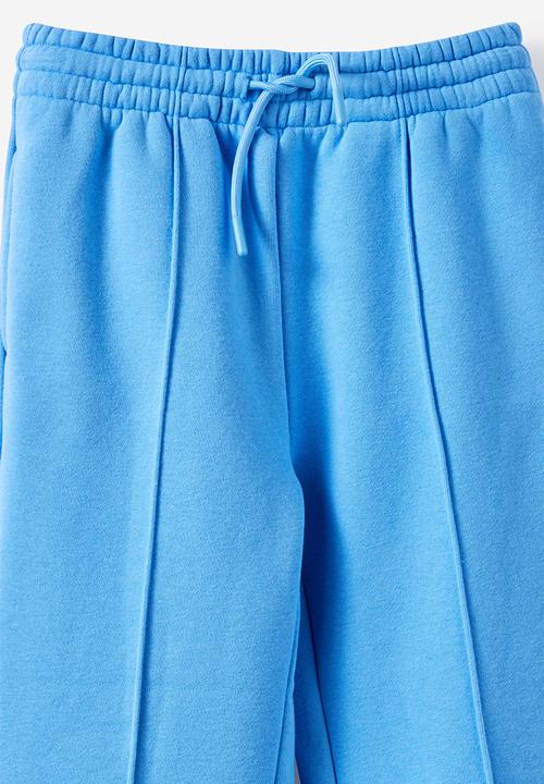 Cotton On - Sammy Wide Leg Trackpant  - Blue Bonnet 