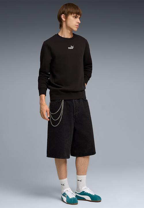 PUMA - ESS Small No.1 Logo centered Crew FL - PUMA Black