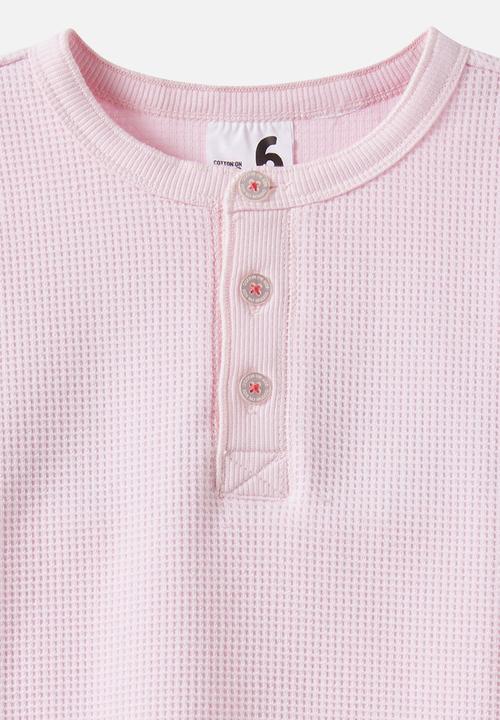 Cotton On - Sully Long Sleeve Pyjama Set - Tea Party Pink