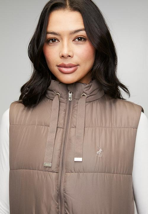 POLO - Wmn Hailey Sl Puffer - Iron