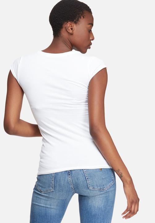 GUESS - Glitter logo tee