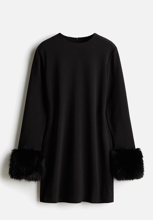 H&M - Long-sleeved dress - black