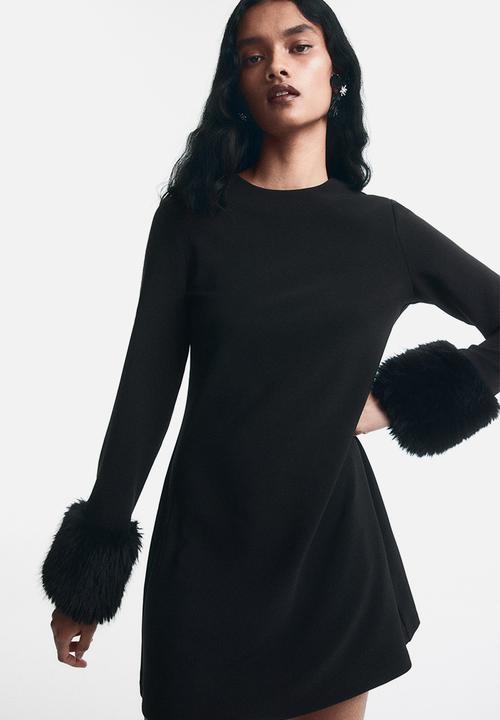 H&M - Long-sleeved dress - black