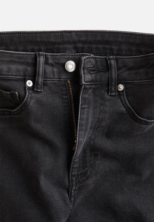 H&M - Flared high jeans - black & washed out