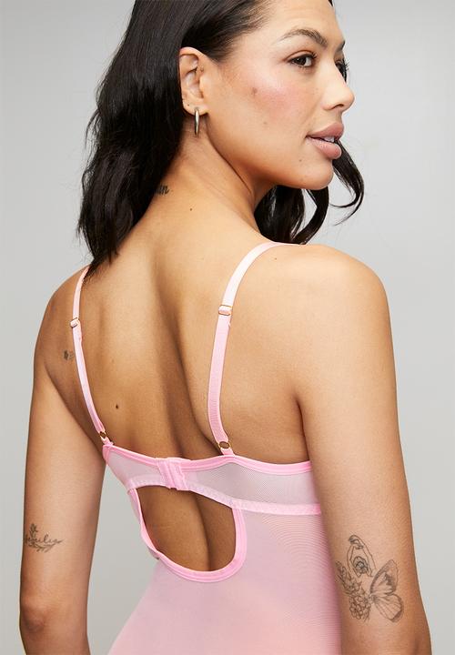 Easy Curves Shapewear - Brief bodysuit - pink