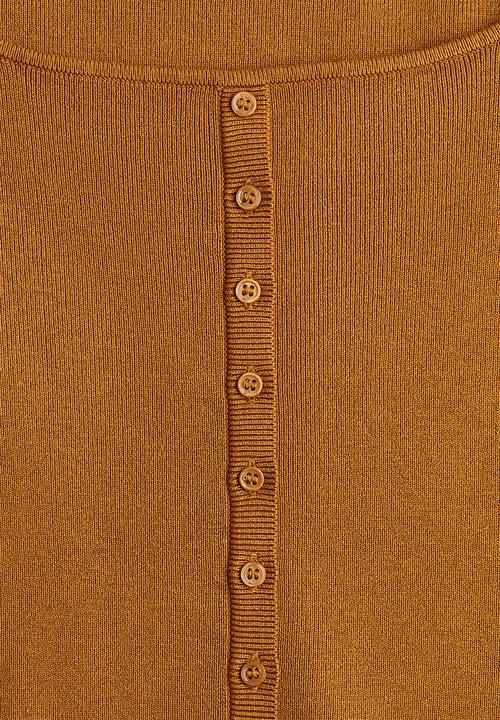 H&M - Square-neck top - brown