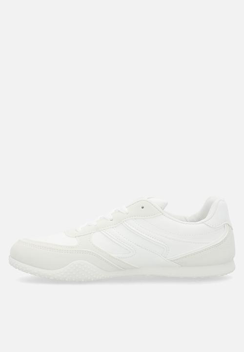 Miss Black - Levazzo 1 lace up sneaker - white