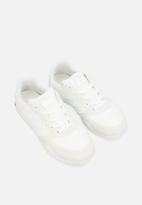 Miss Black - Levazzo 1 lace up sneaker - white
