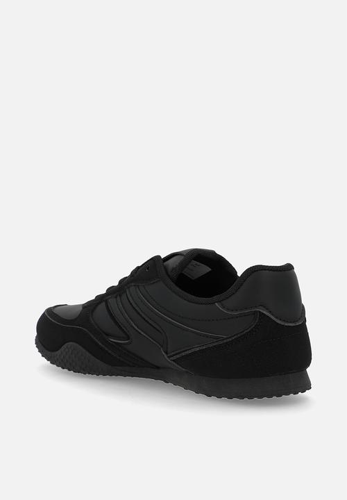 Miss Black - Levazzo 1 lace up sneaker - black