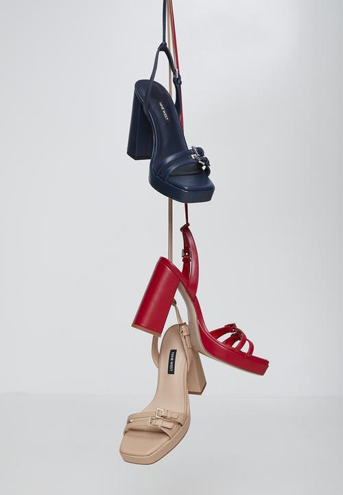 Nine West - Benalde Ankle Strap Heel - Neutral