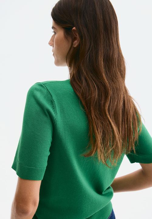 H&M - Fine-knit top - green