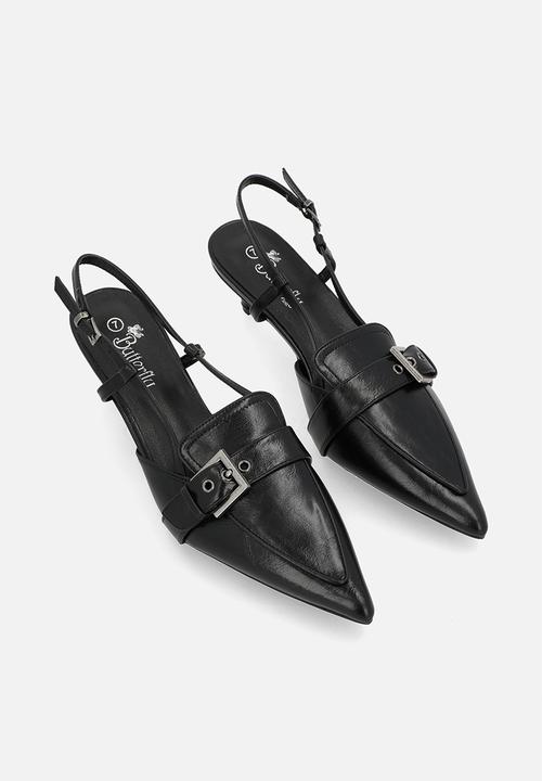 Butterfly Feet - Caitlin 1 heel - black