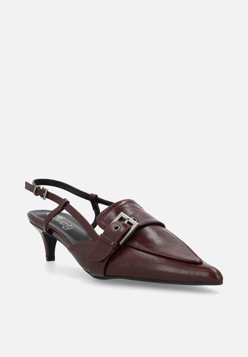 Butterfly Feet - Caitlin 1 heel - burgundy