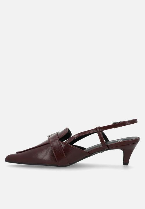 Butterfly Feet - Caitlin 1 heel - burgundy
