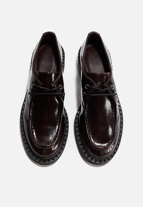 H&M - Chunky shoes - burgundy