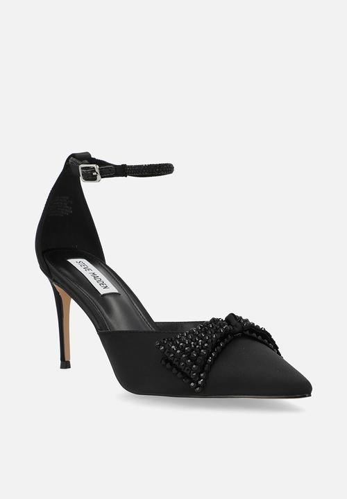 Steve Madden - Last dance heel - black satin