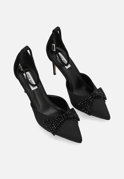 Steve Madden - Last dance heel - black satin