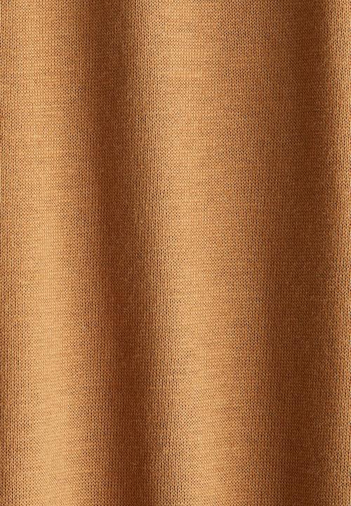 H&M - Long-sleeved cotton top - dark beige