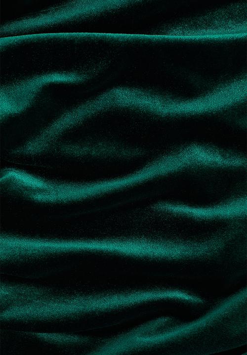 H&M - Draped dress - dark green