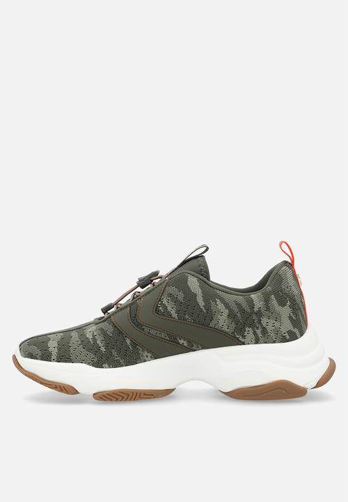 Steve Madden - Main st sneaker - green camo