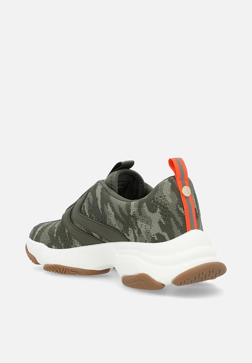Steve Madden - Main st sneaker - green camo