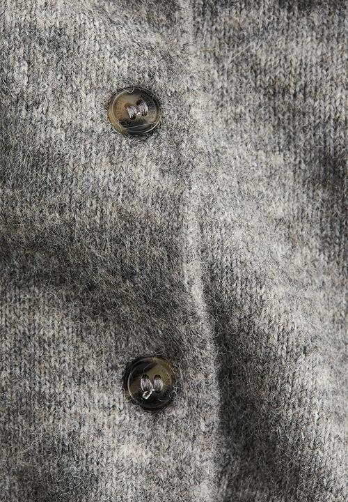H&M - Collared cardigan - grey marl