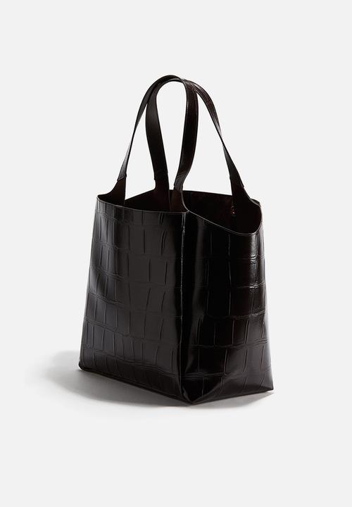 H&M - Tote bag - dark brown