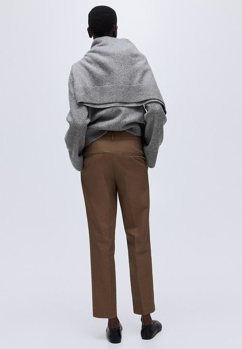 H&M - Cigarette trousers - brown