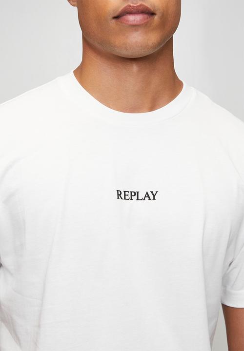 Replay - Basic Logo T-Shirt - White