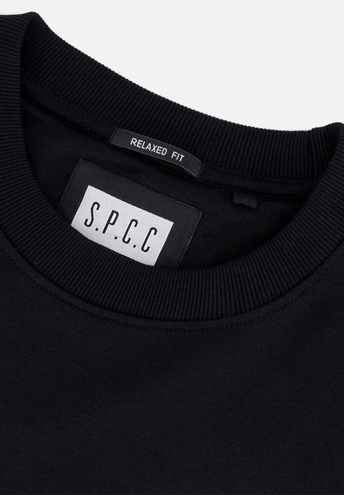 S.P.C.C - Recon Knox Short Sleeve Sweat  - Black
