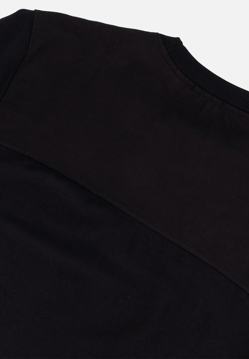 S.P.C.C - Recon Knox Short Sleeve Sweat  - Black