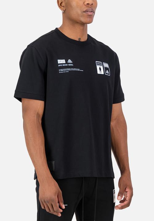 S.P.C.C - Recon Knox Short Sleeve Sweat  - Black