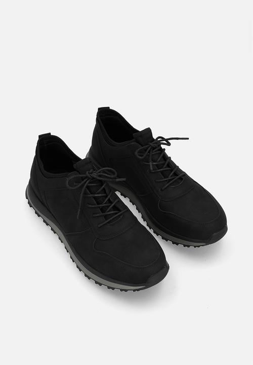 Pierre Cardin - Kieran Casual Lace Up - Black/Grey