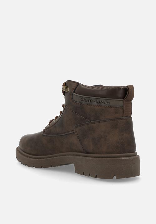 Pierre Cardin - Tim Lace Up Boot - Brown Mono